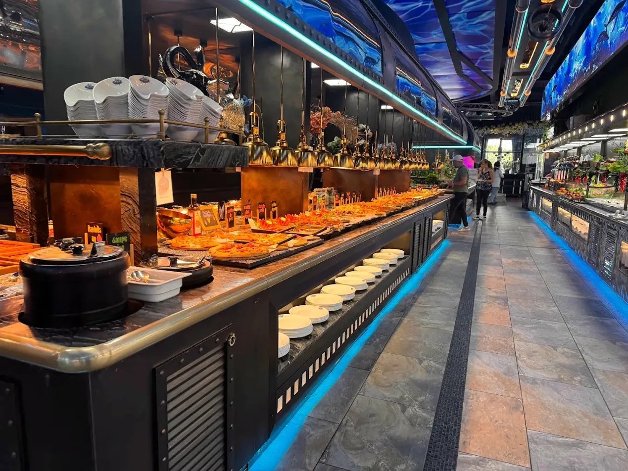 Grande salle buffet Pacific